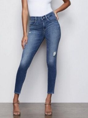 Good American Good Waist Skinny Jeans GW113T 27" Waist